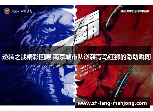 逆转之战精彩回顾 南京城市队逆袭青岛红狮的激动瞬间